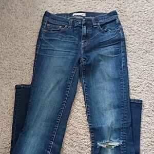 Madewell alley Straight stylish Blue Jeans